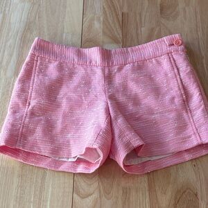 Chic Pink High Waist Women's Shorts